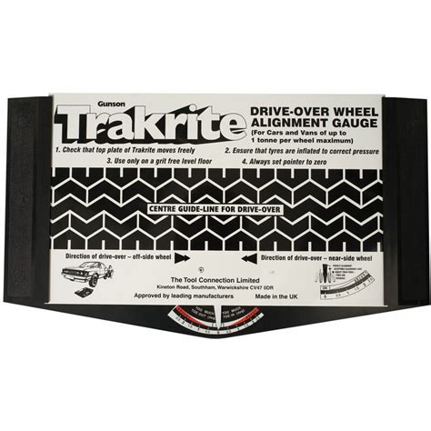 scuff gauge|Gunson G4008 Trakrite Wheel Alignment Gauge.